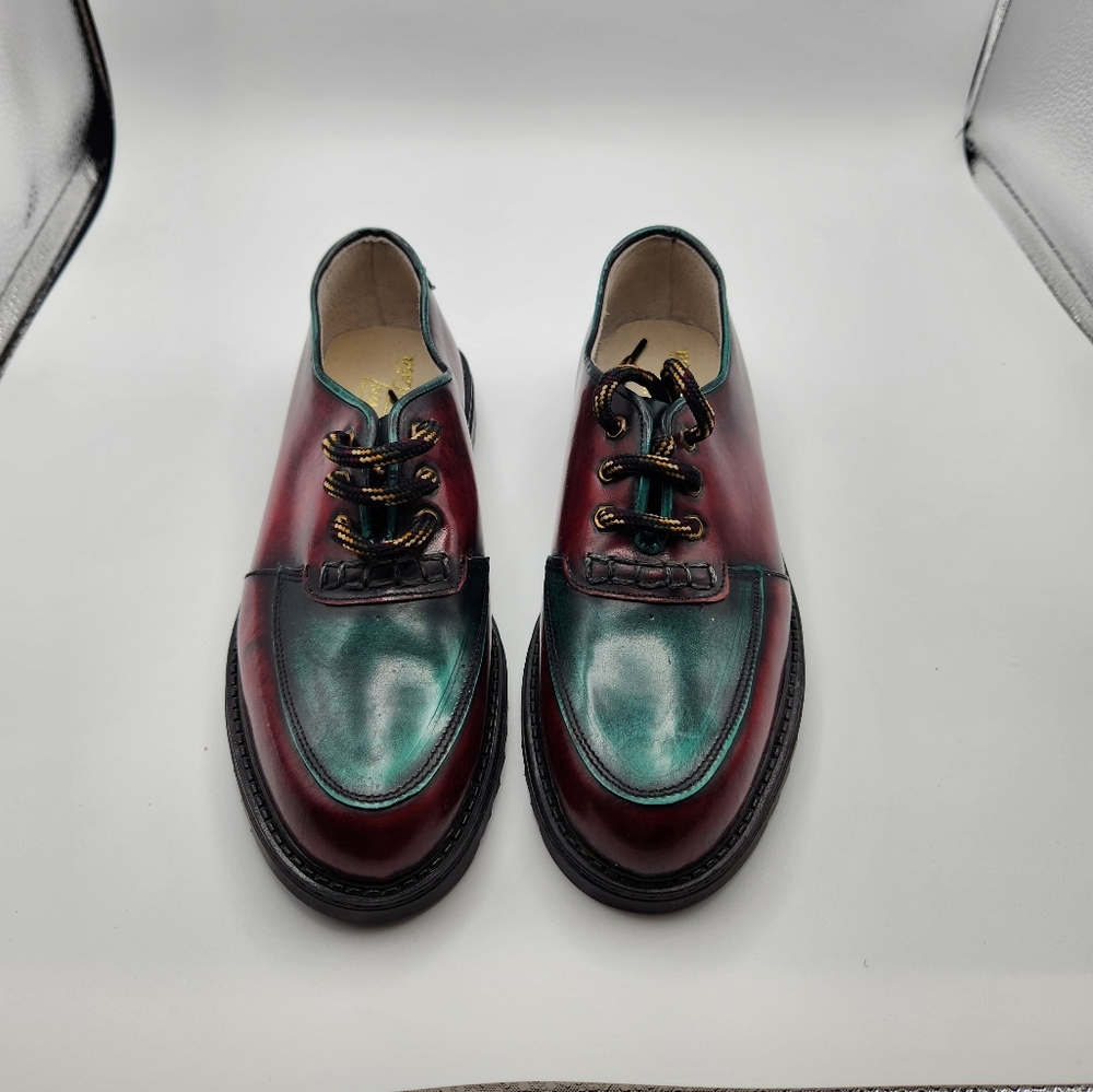 Alpes womens leather oxford shoes